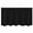 Black, variant on vankin Ruffled Bed Skirt with Elastic Belt and 15 Drop for a Finished Look Under Your Bed, Perfect for Any Style Bedding Clearance