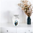 thumbnail image 5 of JAGASY Eagle Small Urns for Human Ashes Keepsake - White Funeral Urn for Ashes Adult Male & Female - Tree Decorative Tiny Cremation Urns for Mom & Dad - Blue Handmade Urns - (3 Inch), 5 of 7