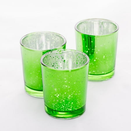 Richland Votive Holder Mercury Green Set of 12 (Best Of Green Lantern)