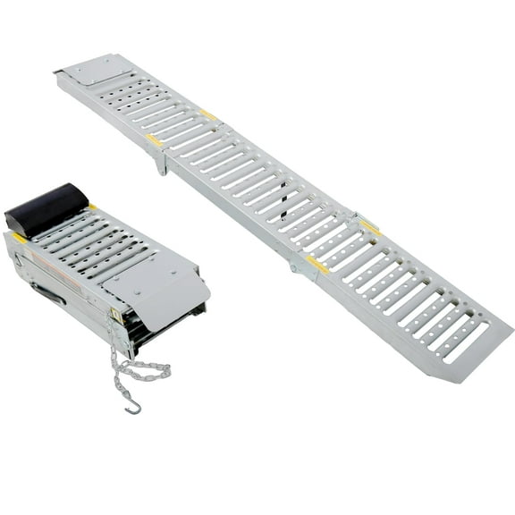 Foldable Car Ramps, 67"x10" Portable Loading Ramps for Pickup Trucks, 1000 LBS Capacity Folding Powerspots Ramps with Handle & Buckle for ATVs, Snowblower, Lawn Mowers, UTVs, Bike, 2PCS