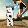 thumbnail image 5 of Dachshund Gifts For Dachshund Lovers,Dachshund Gifts For Women,30oz Tumbler With Handle Lid and Straw,Dog Mom Coffee Cup,Dog Owner Gifts, 5 of 6
