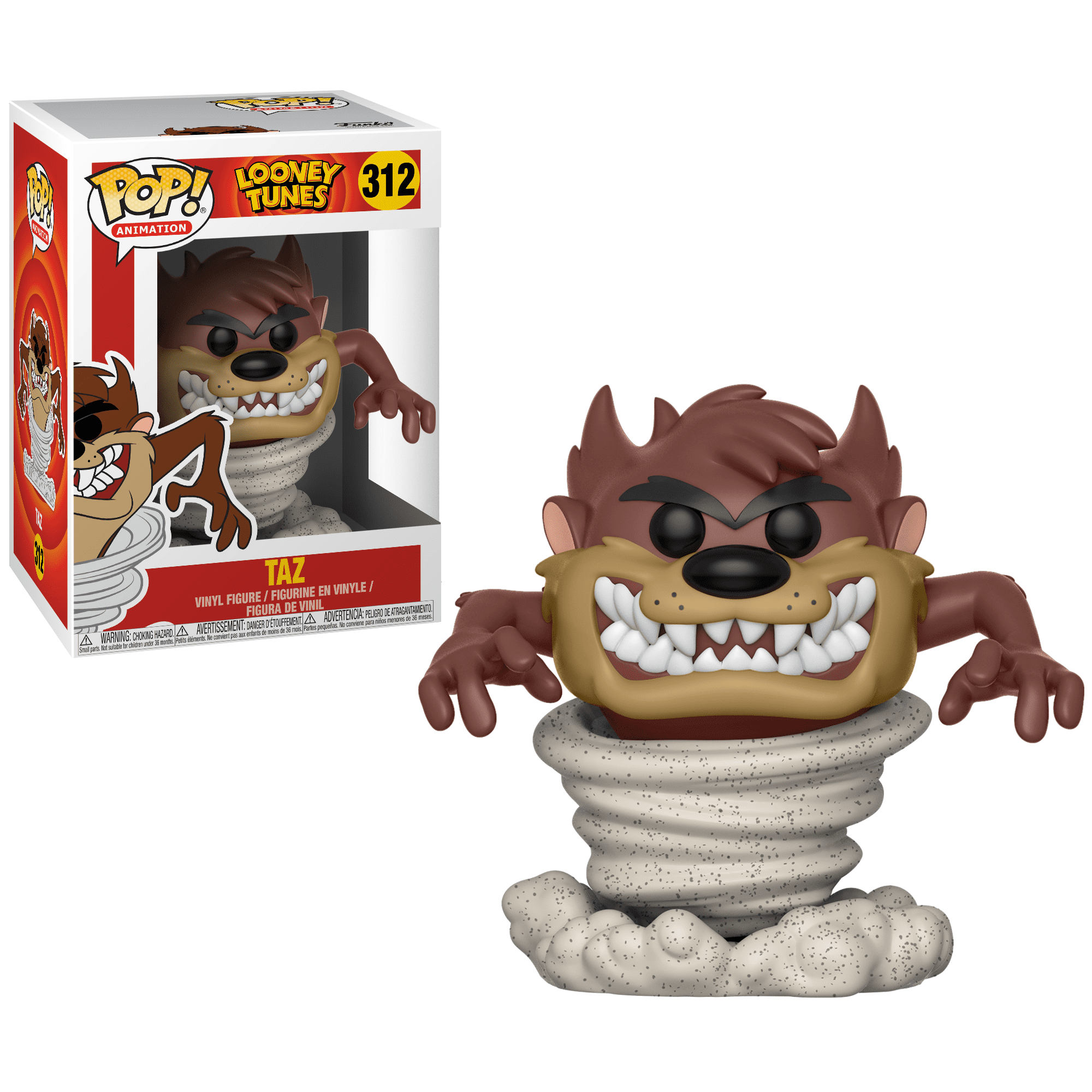 Funko POP! Animation: Looney Tunes - Tornado Taz - Walmart.com