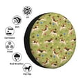 thumbnail image 4 of Kdxio Spare Tire Cover for RV Trailer, Waterproof Wheel Cover,Camper Spare Tire Cover Fit for Rv SUV Truck Travel Trailer 14 inch-Running Beagle, 4 of 8