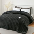thumbnail image 6 of GARVEE Electric Blanket with Wireless Controller,Queen Size 90"x 90" Faux Fur Bubble Heated Comforter Blankets,6 Heat Levels & 1-10 Hours Timer,Dark Grey, 6 of 8