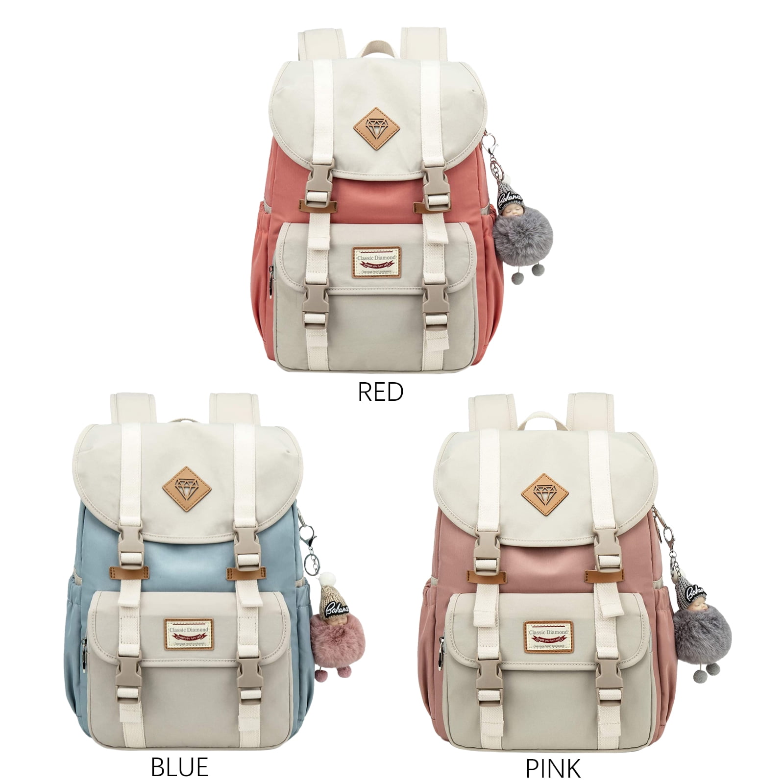classic diamond backpack