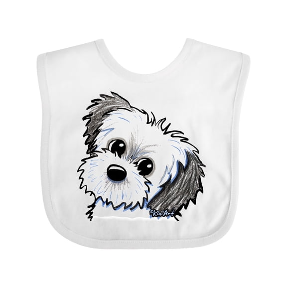 Inktastic Shih Tzu Sweetie Boys or Girls Baby Bib