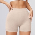 thumbnail image 6 of Women's High Waist Seamless Cycling Shorts - Great for Yoga and Gym, 6 of 6