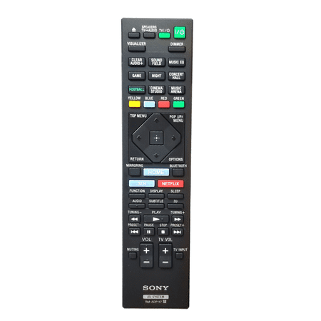 Replacement Remote Control for Sony RM-ADP117 for Sony Systems BDV-N5200W  BDVN7200W  BDV-N7200W price history on PriceWatchPro