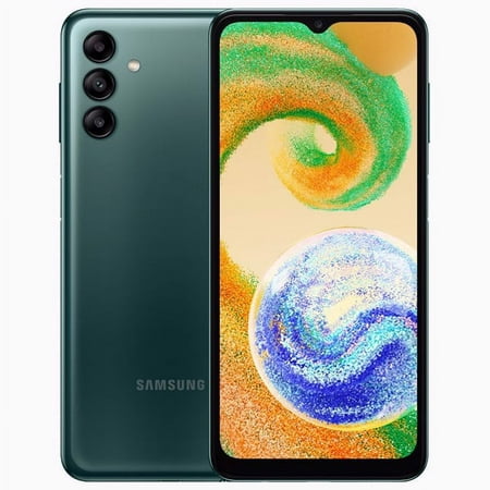 Samsung Galaxy A04S Dual-SIM 32GB ROM + 3GB RAM (Only GSM | No CDMA) Factory Unlocked 4G/LTE Smartphone (Green) - International Version
