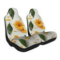thumbnail image 2 of Pofeuu Sunny Yellow SunFlower Print Automotive Car Seat Covers Flat Cloth Full Set Seat Covers,Car Seat Covers front seats for Cars Trucks and SUVs-1, 2 of 9