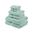 thumbnail image 2 of Premium Egyptian Cotton Highly Absorbent Assorted 6-Piece Plush Towel Set - 30" x 55", 20" x 30", 13" x 13", 2 of 9