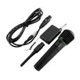 thumbnail image 1 of Micrófono inalámbrico CUTICAT micrófono dinámico VHF sistema inalámbrico receptor con Cable XLR, 1 of 8
