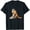 #0130-Black, variant on Women's Short Sleeve T Shirts with All Over Print, Casual Round Neck Pullover Blouses, Soft Stretchy Tops for Spring Summer, Daily Fashion Party Vacation Wear Gift