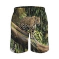 thumbnail image 4 of CONZONE Mens Casual Shorts Elastic Waist Drawstring Summer Beach Shorts for Men Graphic Lightweight Loose Fit Outdoor Shorts With Pockets, 4 of 4