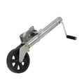 thumbnail image 4 of 8 Inch Solid Wheel Sidewind Round Swivel Trailer Jack With Bolt On Capacity 675KG Wheel Boat RV Parts Accessories ,Durable Material, 4 of 6
