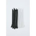 thumbnail image 2 of Hyper Tough 4 in 18 lb Cable Ties, Black and Natural, 50 Count, 2 of 9