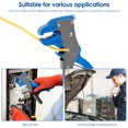 thumbnail image 4 of NUAHRHY Wire Stripper High Carbon Steel Wire Stripper Tool Adjustable Quick Stripper Multifunctional Wire Stripper Pliers for Electrical Projects Automotive Repairs, 4 of 8
