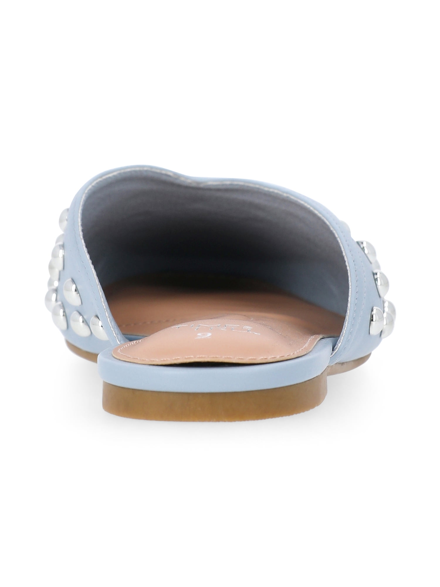 Time and Tru Women's Studded Mules