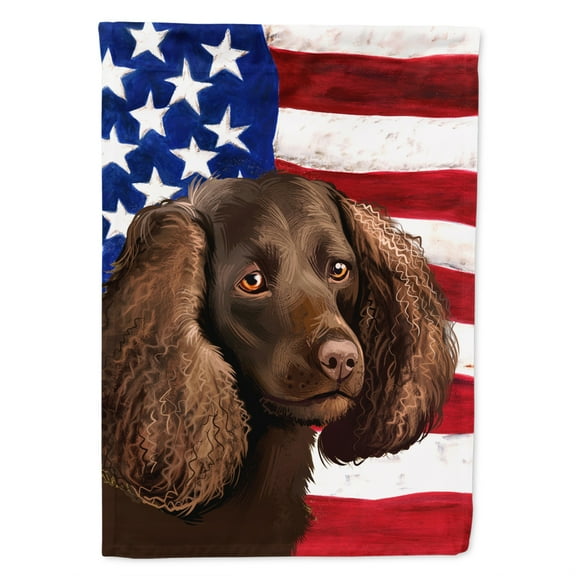Carolines Treasures CK6402GF Water Spaniel American Garden Size Outdoor-Flags, Multicolor