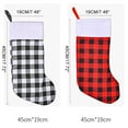 thumbnail image 2 of KARLSITEK 1PCS Large Christmas Stockings, Candy Gift Socks, Christmas Decorations Handmade for Kids on Holiday, Party, Thanksgiving, 2 of 4