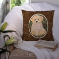 thumbnail image 3 of Carolines Treasures SS8857PW1414 Golden Retriever Fabric Decorative Pillow, 14Hx14W, multicolor, 3 of 4