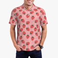thumbnail image 1 of Fotbe Strawberries Camiseta Polo de Golf para Hombre con Estampado – Camisa Deportiva Transpirable con Cuello Abotonado-4X-Large, 1 of 6