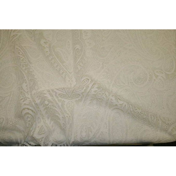 19TH CENTURY Lace Fabric, 58 Inch. in Width, Sample 3x3 Inch / White
