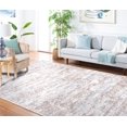 thumbnail image 3 of SAFAVIEH Alhambra Petar Abstract Area Rug, Gray/Brown, 5'3" x 7'7", 3 of 12