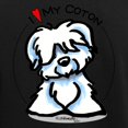 thumbnail image 3 of CafePress - Love My Coton Women's Light Pajamas - Women's Short Sleeve Print T-Shirt and Pants Dark Cotton Pajama Set, 3 of 7