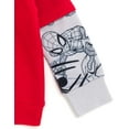 thumbnail image 5 of Marvel Spider-Man Big Boys Fleece Hangdown Hoodie Red 14-16, 5 of 5