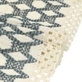 thumbnail image 2 of NOMADIC NOOK 2 Pack Fringe Table Runners, Floral Table Banner for Kitchen Brown 12"x87" Dark Blue 12x87 Inches, 2 of 5