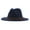 Navy, variant on Baseball Cap Classic Wide Floppy Panama Hat Belt Buckle Wool Fedora Hat Hats For Women