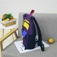 thumbnail image 2 of Original fashion contrast color backpack,Black, 2 of 2