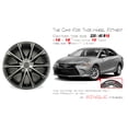 thumbnail image 2 of For Toyota Camry OEM Design Wheel 18" 18x7.5 2015-2017 Machined Charcoal Single Replacement Rim, 2 of 6