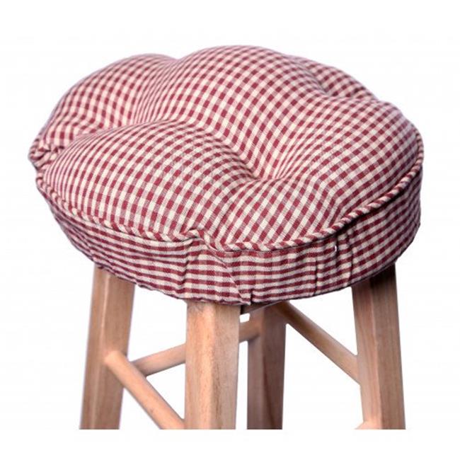 Bar Stool Cushion, Berryvine Burgundy