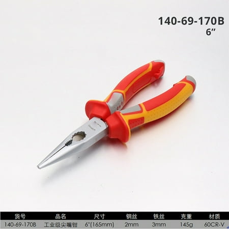 

Nose pliers-6 inches