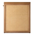 thumbnail image 4 of Butler Specialty Company Mesa Cane And Wood 3-Drawer Writing Desk - Brown, 4 of 5