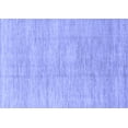 thumbnail image 1 of Ahgly Company Indoor Rectangle Abstract Blue Modern Area Rugs, 2' x 4', 1 of 4