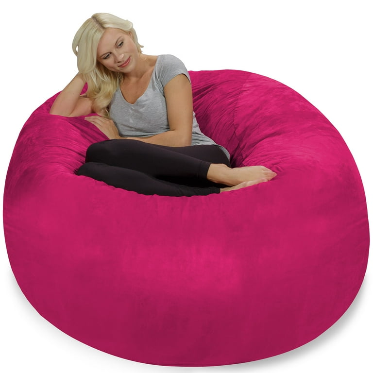 Chill Sack Bean Bag Chair, Memory Foam Lounger with Microsuede