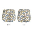 thumbnail image 6 of Goofa Cute Rabbit Printed Women 2 in 1 Running Shorts,Quick Dry Athletic Workout Shorts,High Waisted Athletic Shorts with Liner Pockets-Large, 6 of 9