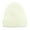 White, variant on Ear Flap Letter Print Thickened Warm Winter Hat Unisex Solid Color Riding Knitted Beanie Cap Costume Accessories