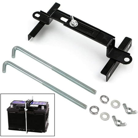 

10.6 Adjustable Car Crossbar Battery Hold Down Bracket Holder Storage 27 CM