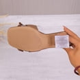 thumbnail image 2 of Wdhugt Flats For Women Casual Color Block Shallow Slip On Round Toe Large Size Shoes With Flocking Material Us Size 6, 2 of 9