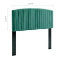 thumbnail image 2 of Modway Rebecca Performance Velvet Full / Queen Headboard in Teal, 2 of 9