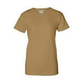 thumbnail image 2 of Gildan - Ultra Cotton Women’s T-Shirt - 2000L - Old Gold - Size: XS, 2 of 3