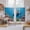 Black, variant on Ocean Diving Cat Kitchen Curtains 45 Inch Length, Coastal Coral Fish Marine Life Tiers Curtains for Bathroom Bedroom Cafe, Light Filtering Small Window Treatment Short Drapes 2 Panels 42"Wx45"L