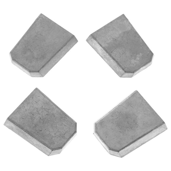 OULII 4Pcs Grey Iron Rear View Mirror Bracket Mount Base for Dash Cam Secure Installation