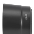 thumbnail image 3 of E Lens Hood,ET‑63 Lens Hood Camera Plastic Lens Hood Lens Hood Professionally Tested, 3 of 9