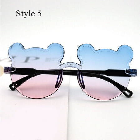

Kids Flower Shaped Cute Round Sunglasses Girls Baby Children Toddler Shade HOT