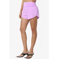 thumbnail image 4 of TheMoogan Women's PLUS High Waist Lightweight Running Shorts Brief Inner Gym Athletic Workout, 4 of 7